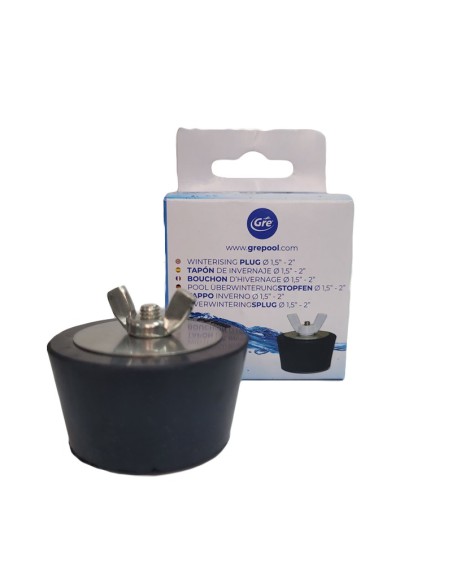 Tapón de invernaje 2" para skimmers de piscina