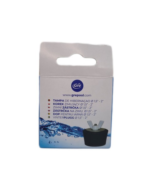 Tapón de invernaje 2" para skimmers de piscina