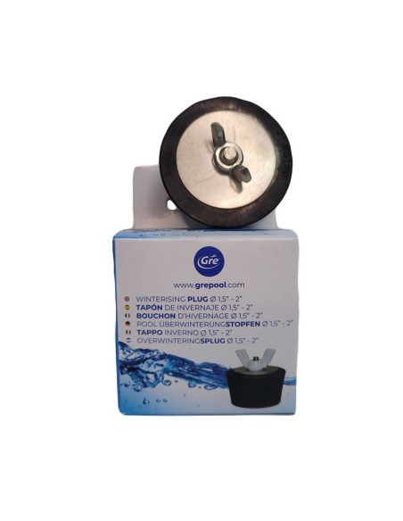 Tapón de invernaje 2" para skimmers de piscina