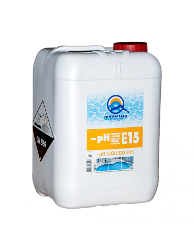 Reductor de Ph líquido E15 Quimicamp 10 litros