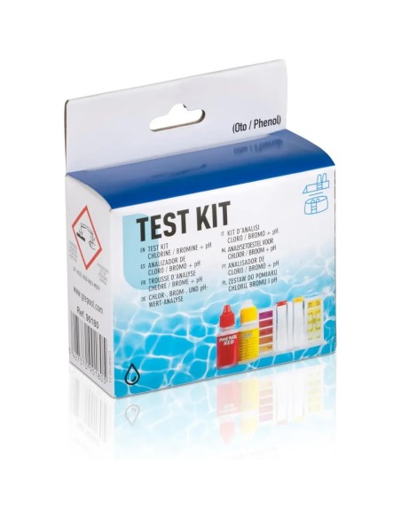 Kit analizador cloro/bromo + pH