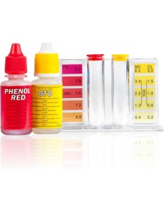 Kit analizador cloro/bromo + pH 2