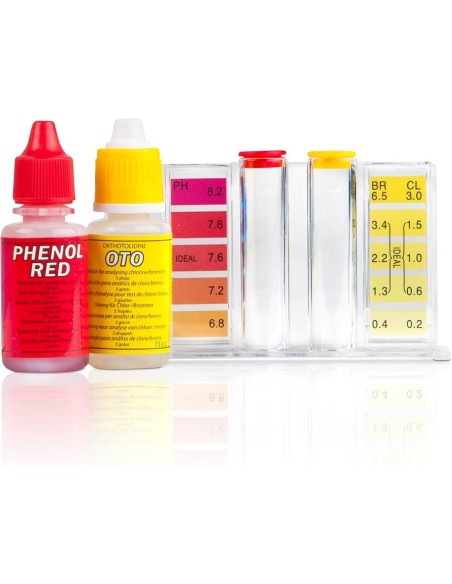 Kit analizador cloro/bromo + pH