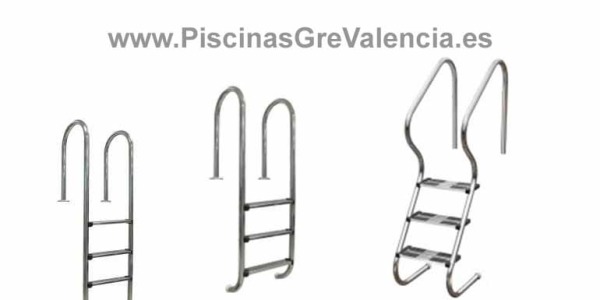 ESCALERAS PARA PISCINAS COMPLEMENTO DE SEGURIDAD PISCINA