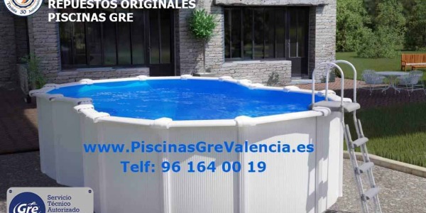 Recambios Piscinas GRE ❤️ Somos Servicio Técnico Oficial GRE en Valencia.