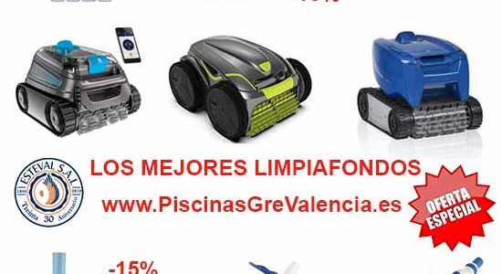 ❤️ Robots Limpiafondos de Piscinas Gre Valencia