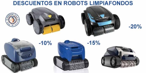 Robot limpiafondos piscina