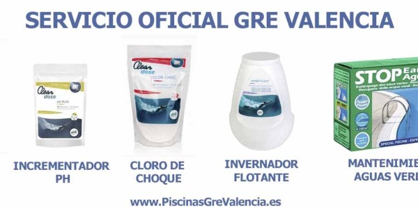 Productos químicos piscina