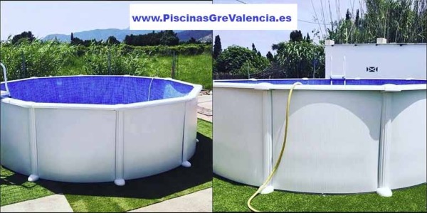 Instalación Piscina desmontable GRE KIT469