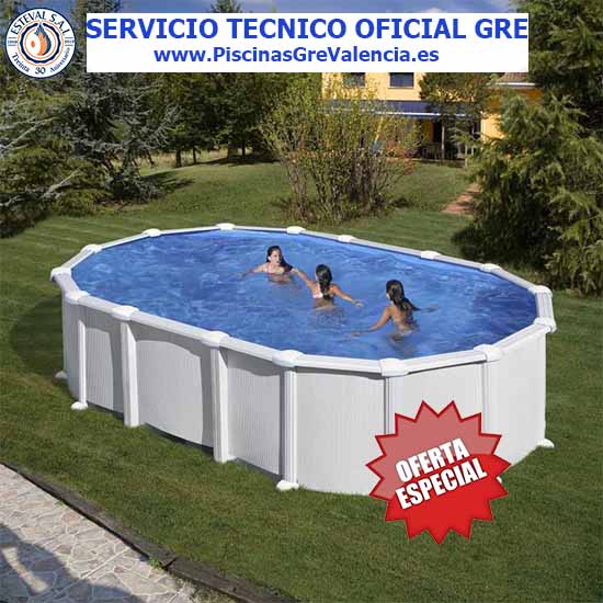 Disfruta de un verano refrescante con las piscinas desmontables de acero GRE