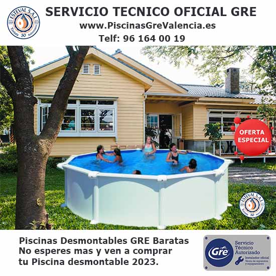 Piscinas desmontables baratas Gre ❤️ la mejor opción para disfrutar del verano en casa