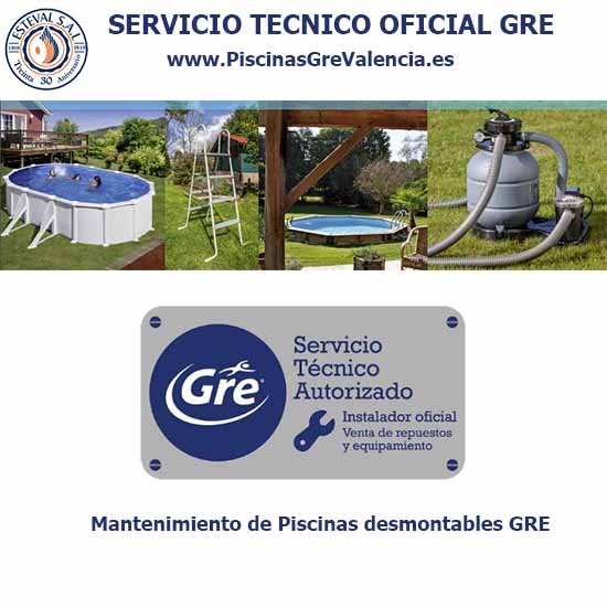 Mantenimiento de Piscinas Desmontables ❤️  Servicio Técnico Oficial GRE