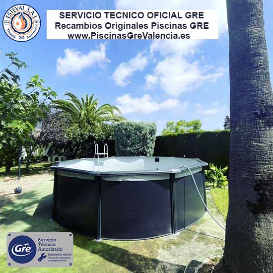Recambios piscinas GRE ❤️ Servicio Técnico Oficial GRE