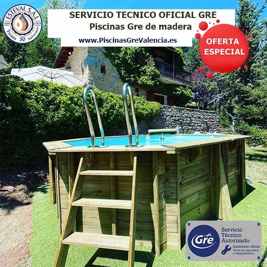 Piscinas Gre Madera Servicio Tecnico Oficial GRE