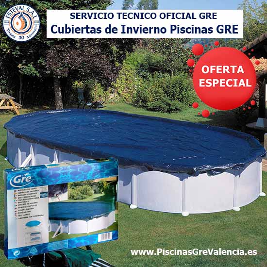 Cubierta de Invierno para Piscina Gre ❤️ Servicio Técnico Oficial GRE