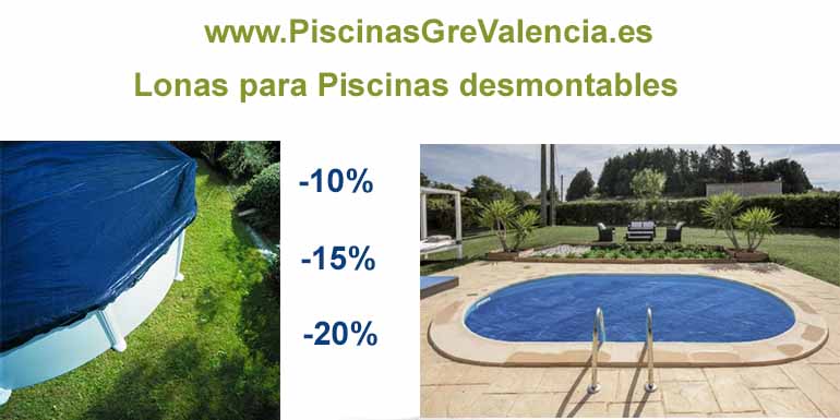 Lonas para piscinas desmontables