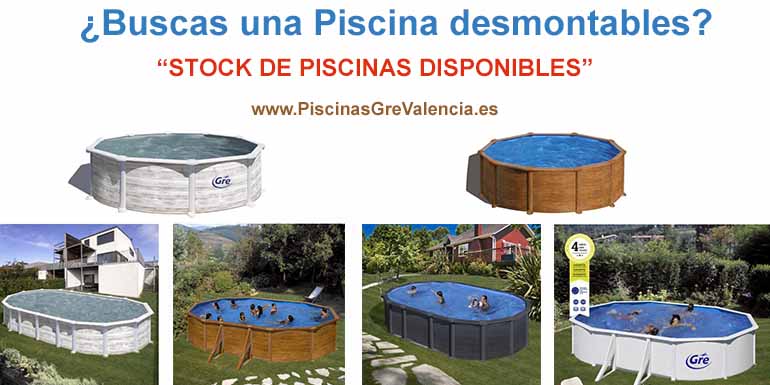 Piscinas Gre disponibles