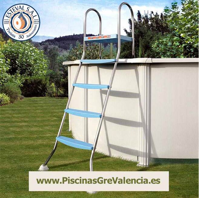 ESCALERA PARA PISCINAS DESMONTABLES