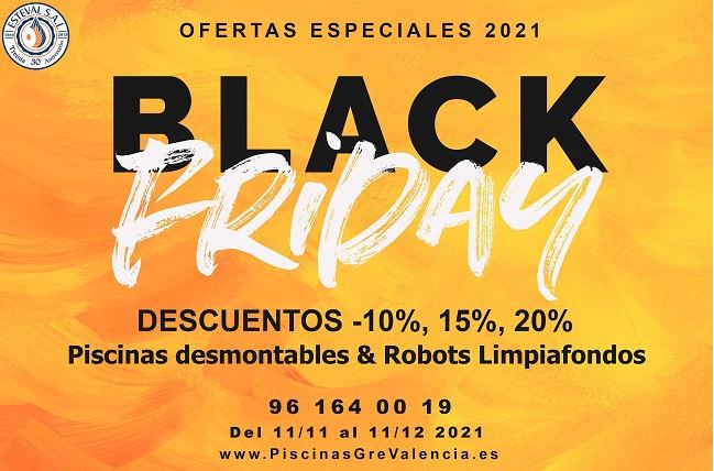 Ofertas piscinas Black Friday 2021