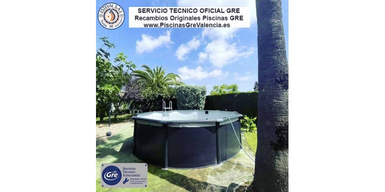 Recambios piscinas GRE ❤️ Servicio Técnico Oficial GRE